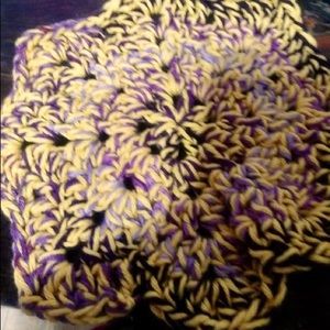 Handmade crochet trivets